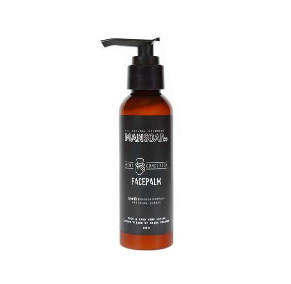 ManSoap all natural handmade Facepalm - face and hand moisturizer