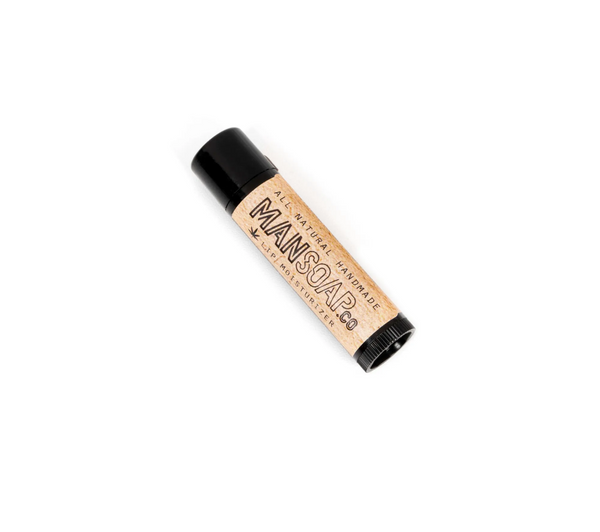 ManSoap all natural lip balm - lip moisturizer - made from hemp